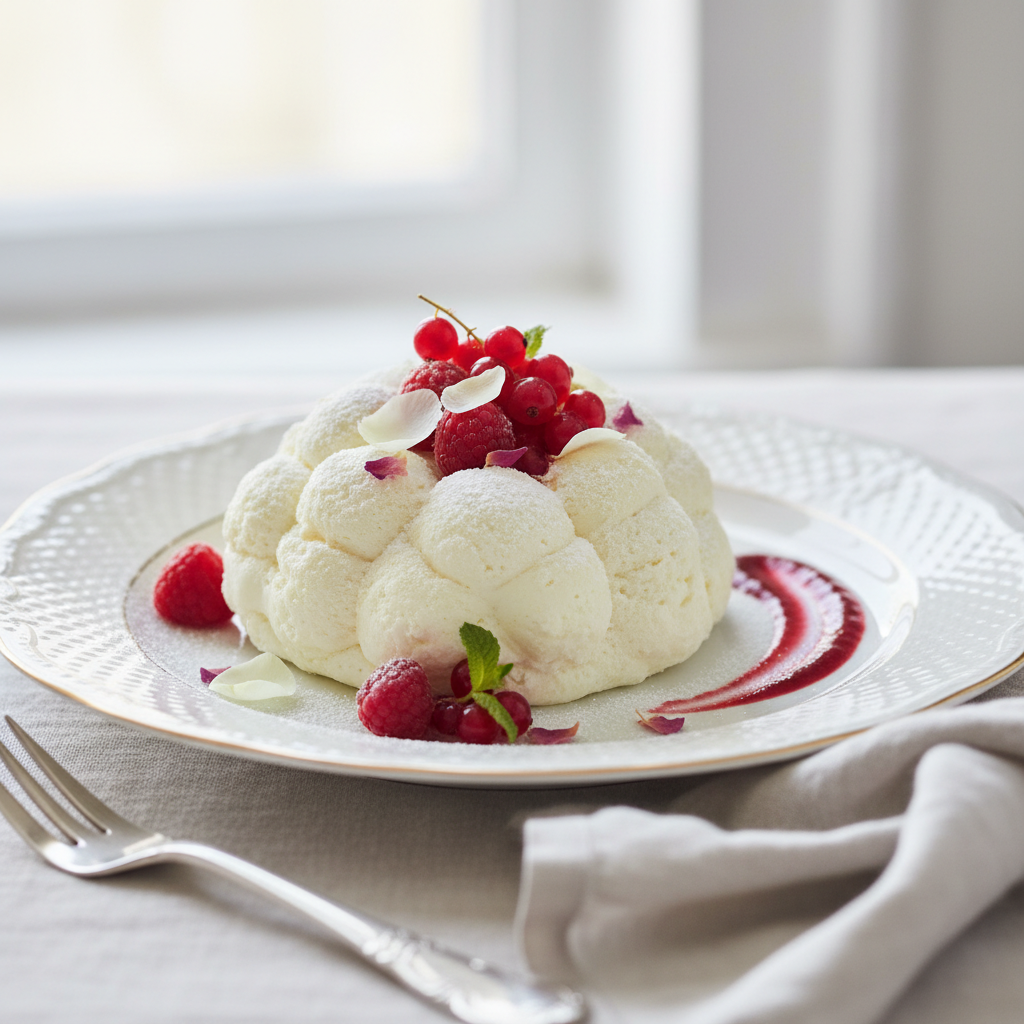 Photo de Recette de gâteau au fromage blanc fondant et aérien