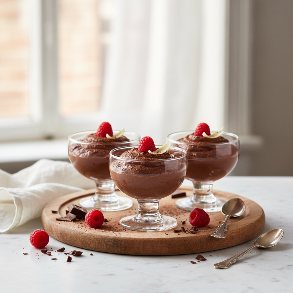 Photo de Recette de mousse au chocolat Nestlé Dessert inratable