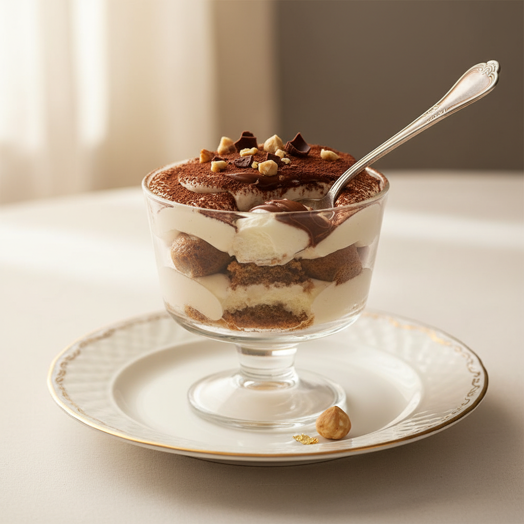 Photo de Recette de tiramisu au Nutella crémeux et irrésistible