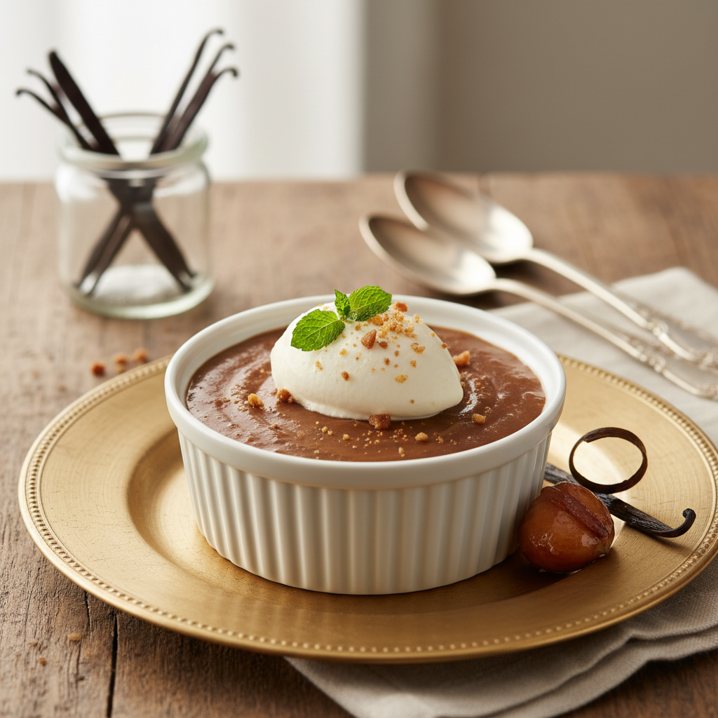 Photo de Recette de crème de marrons artisanale à la vanille