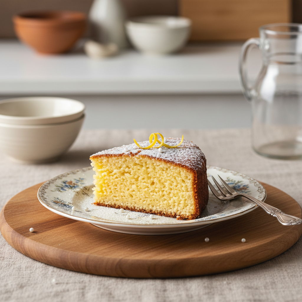 Photo de Recette de gâteau nature extra moelleux de grand-mère