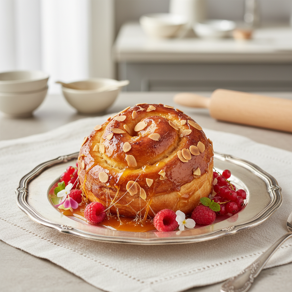 Photo de Recette de la rouelle de porc fondante au four