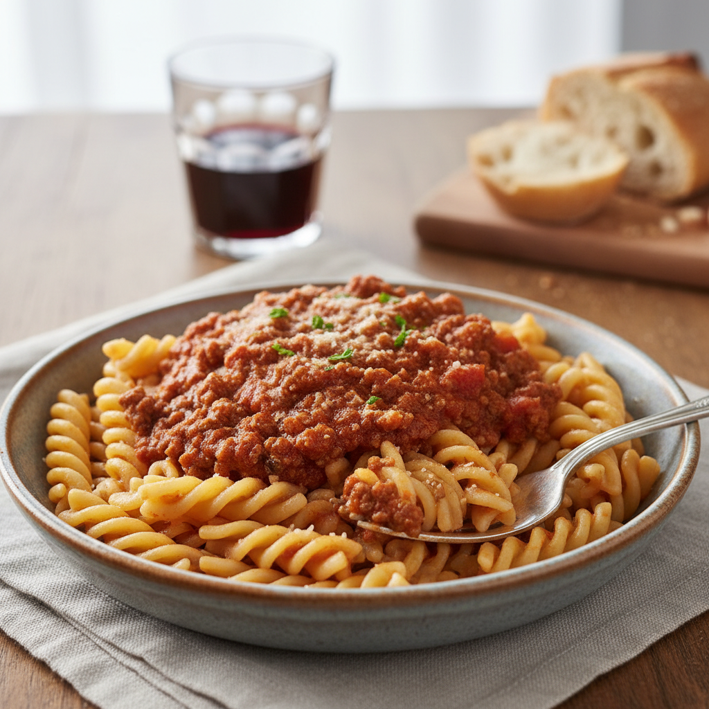 Photo de Recette de sauce bolognaise savoureuse et rapide