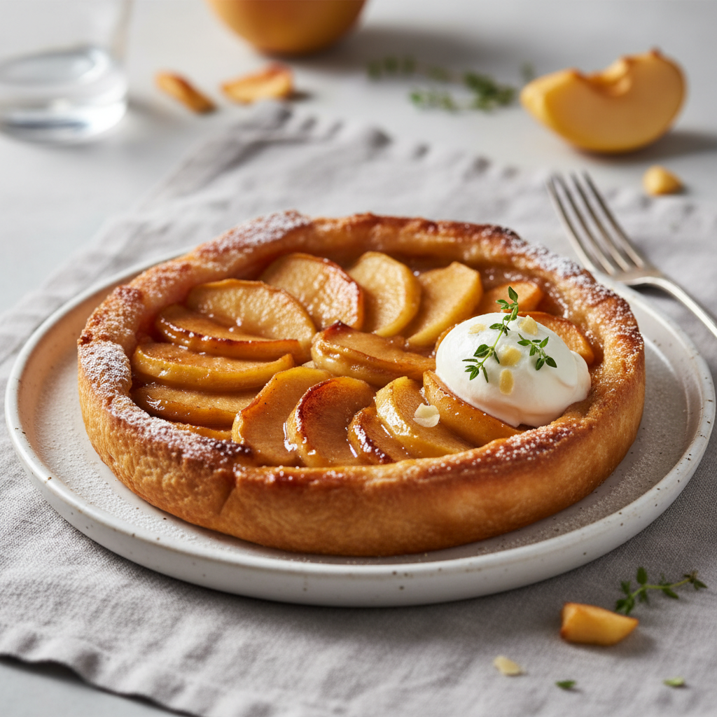 Photo de Recette de la tarte Tatin aux pommes fondantes