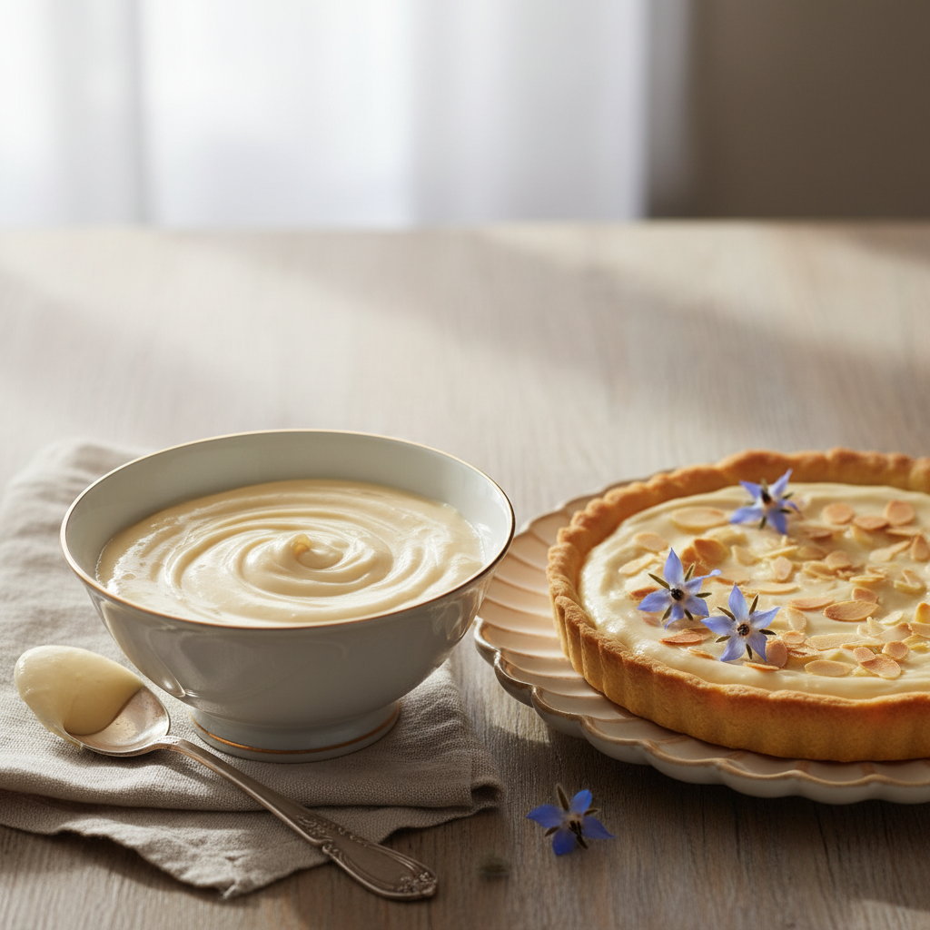 Photo de Recette de crème d'amande onctueuse pour tartes