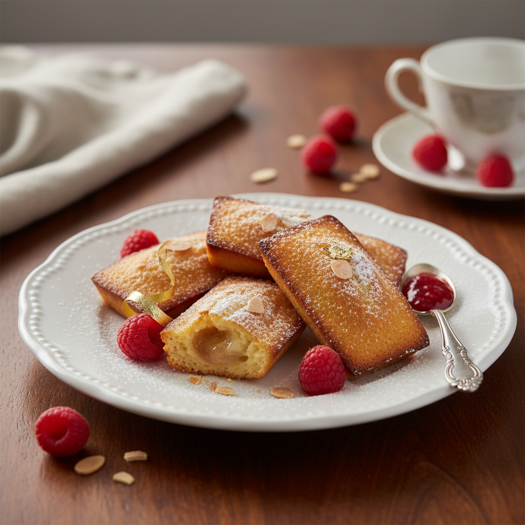 Photo de Recette de financiers express au cœur tendre et doré