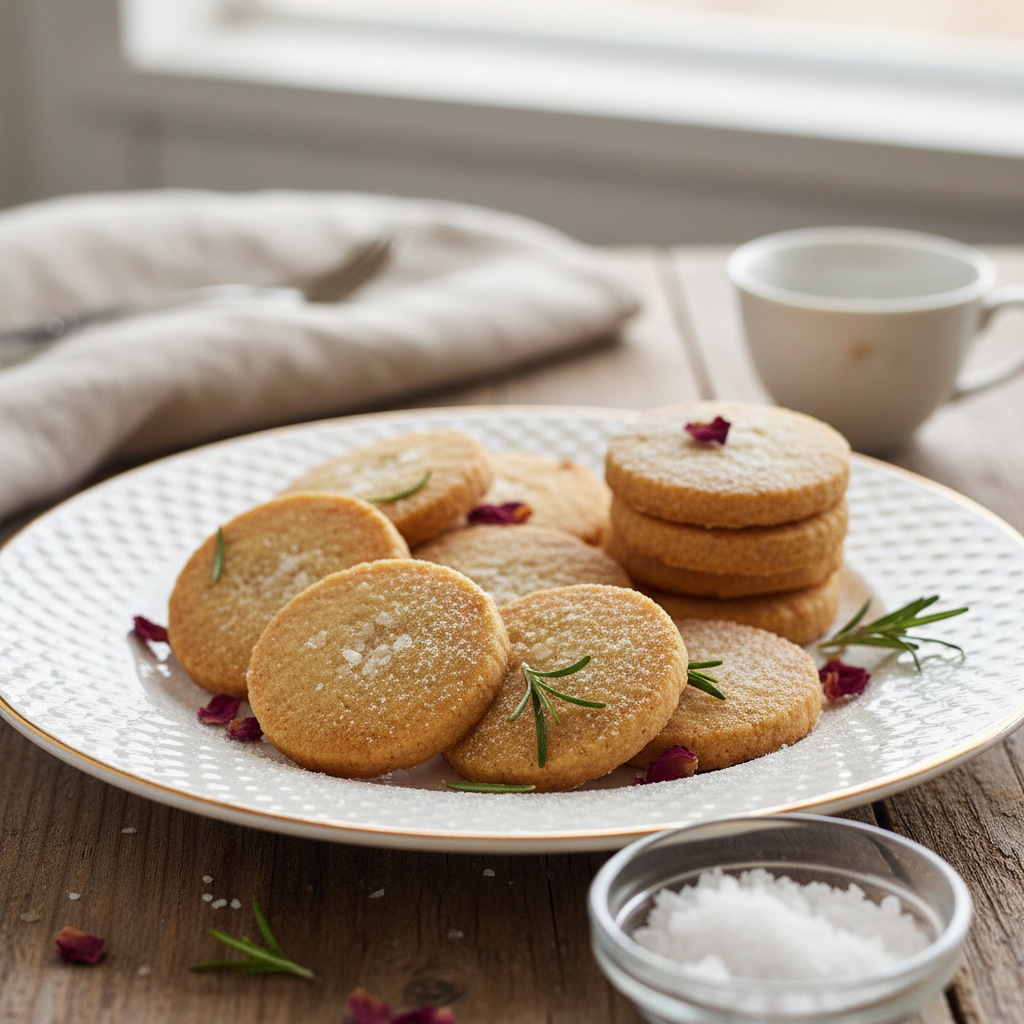 Photo de Recette des sablés pur beurre à la fleur de sel