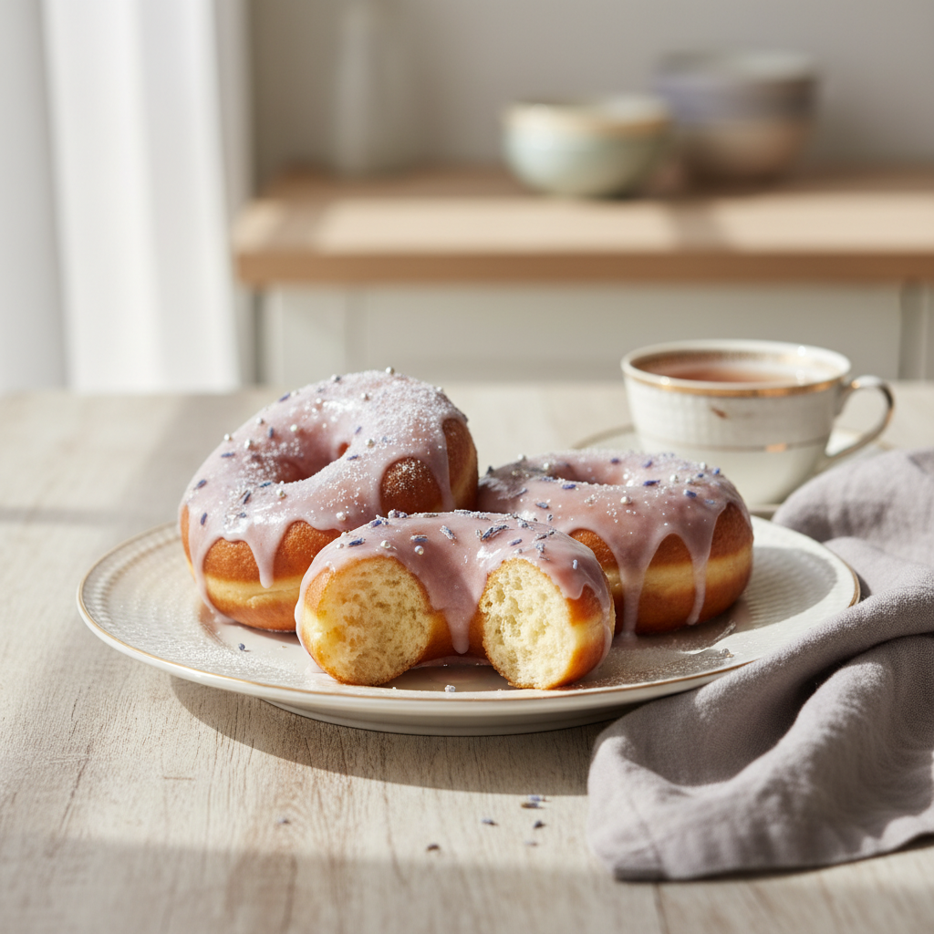 Photo de Recette des donuts au four ultra moelleux et légers