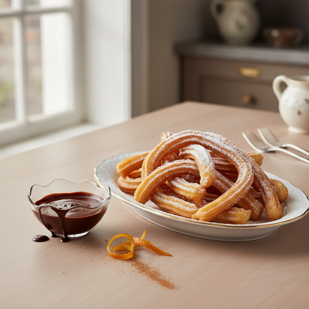 Photo de Recette des churros maison croustillants et légers