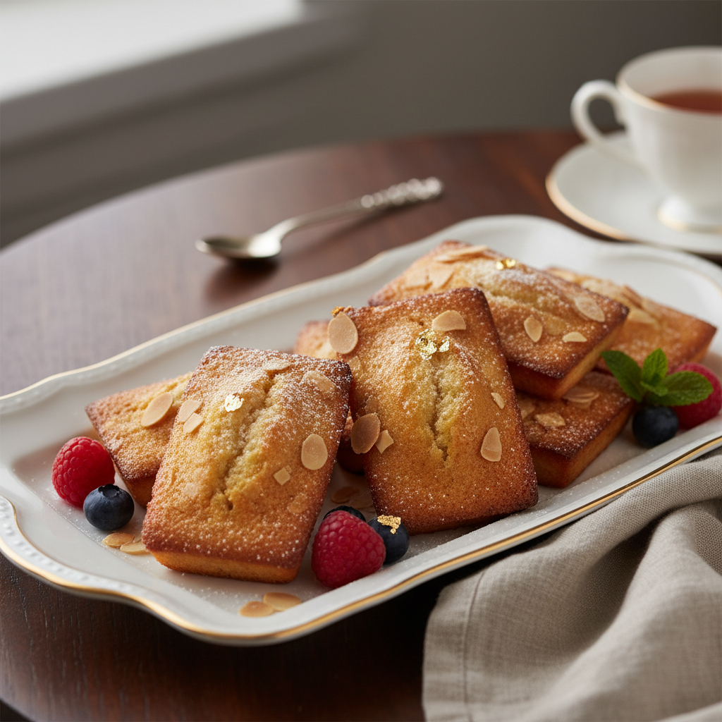 Photo de Recette de financiers aux amandes moelleux et dorés
