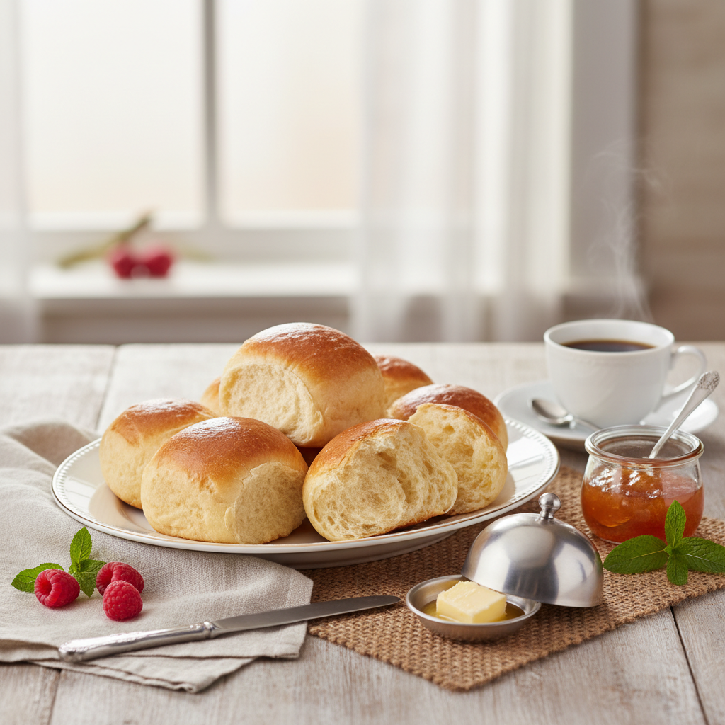 Photo de Recette des petits pains au lait moelleux comme chez le boulanger