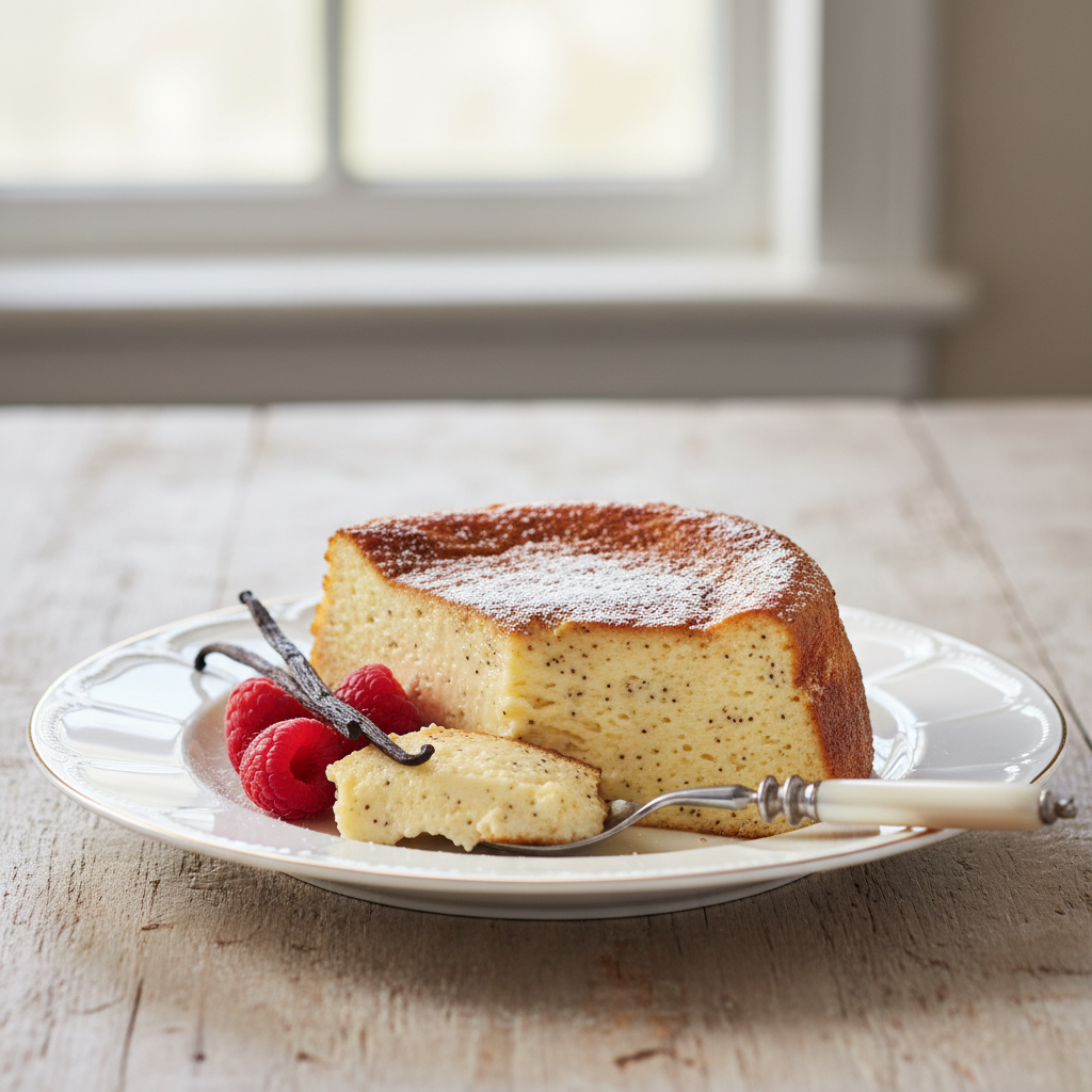 Photo de Recette du flan à la vanille crémeux de grand-mère