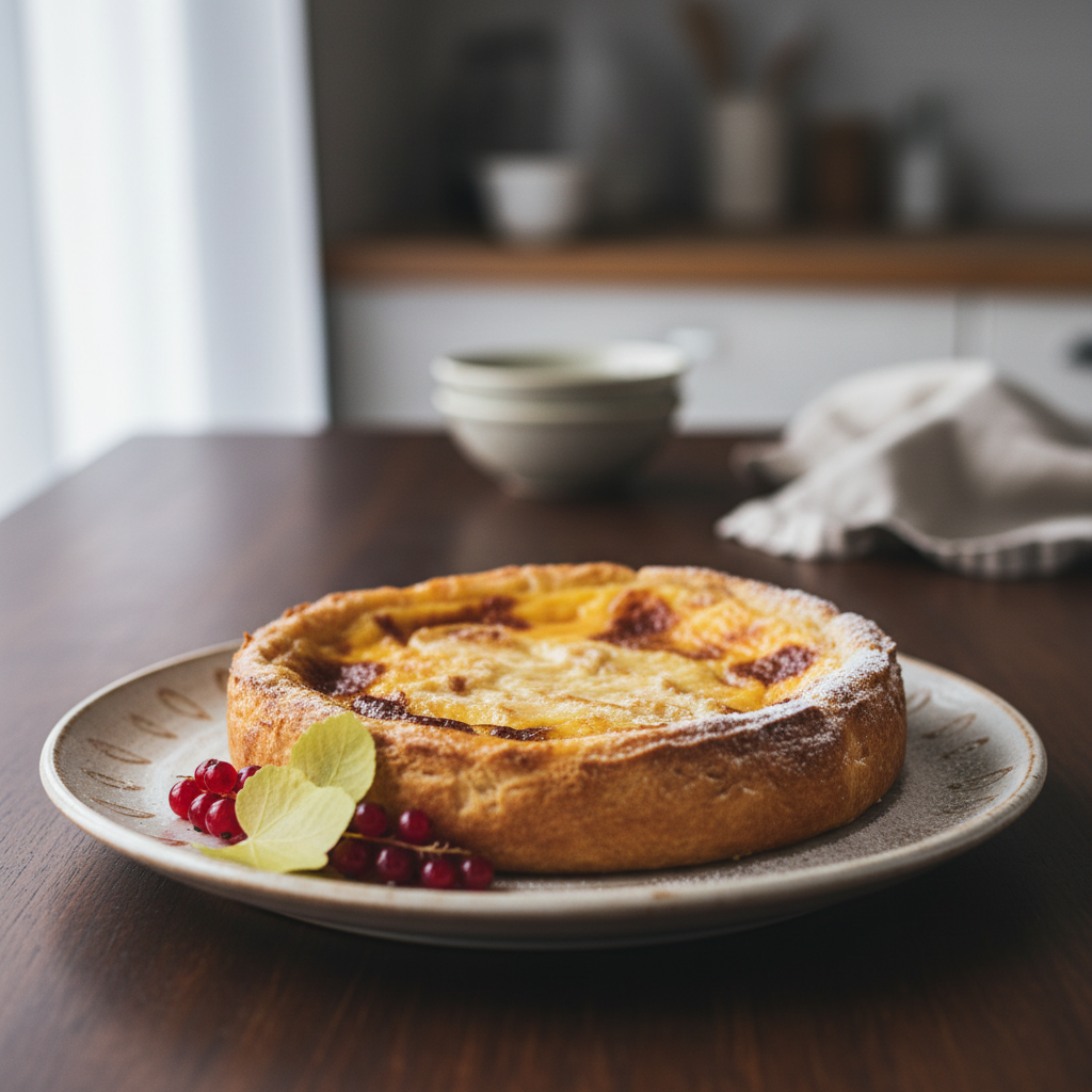 Photo de Recette de la tarte au maroilles moelleuse et typique