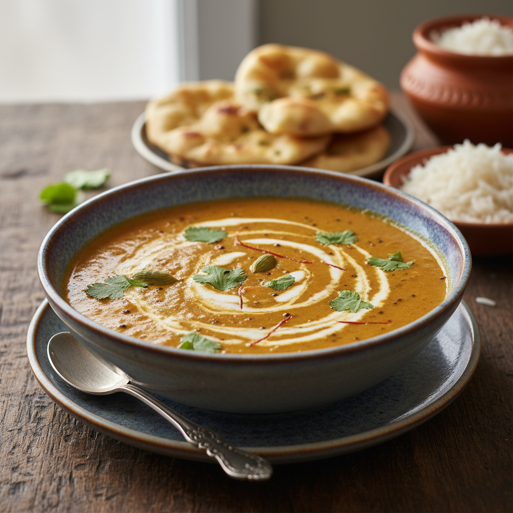 Photo de Recette de sauce curry à l'indienne onctueuse et riche