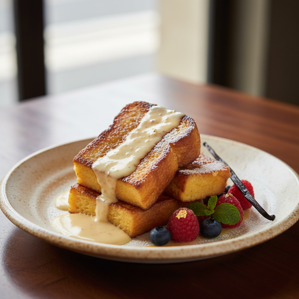 Photo de Recette du pain perdu onctueux à la vanille