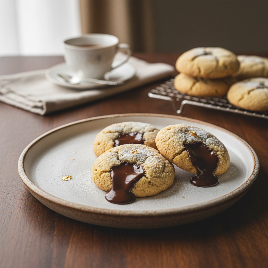 Photo de Recette de cookies moelleux au cœur fondant et généreux
