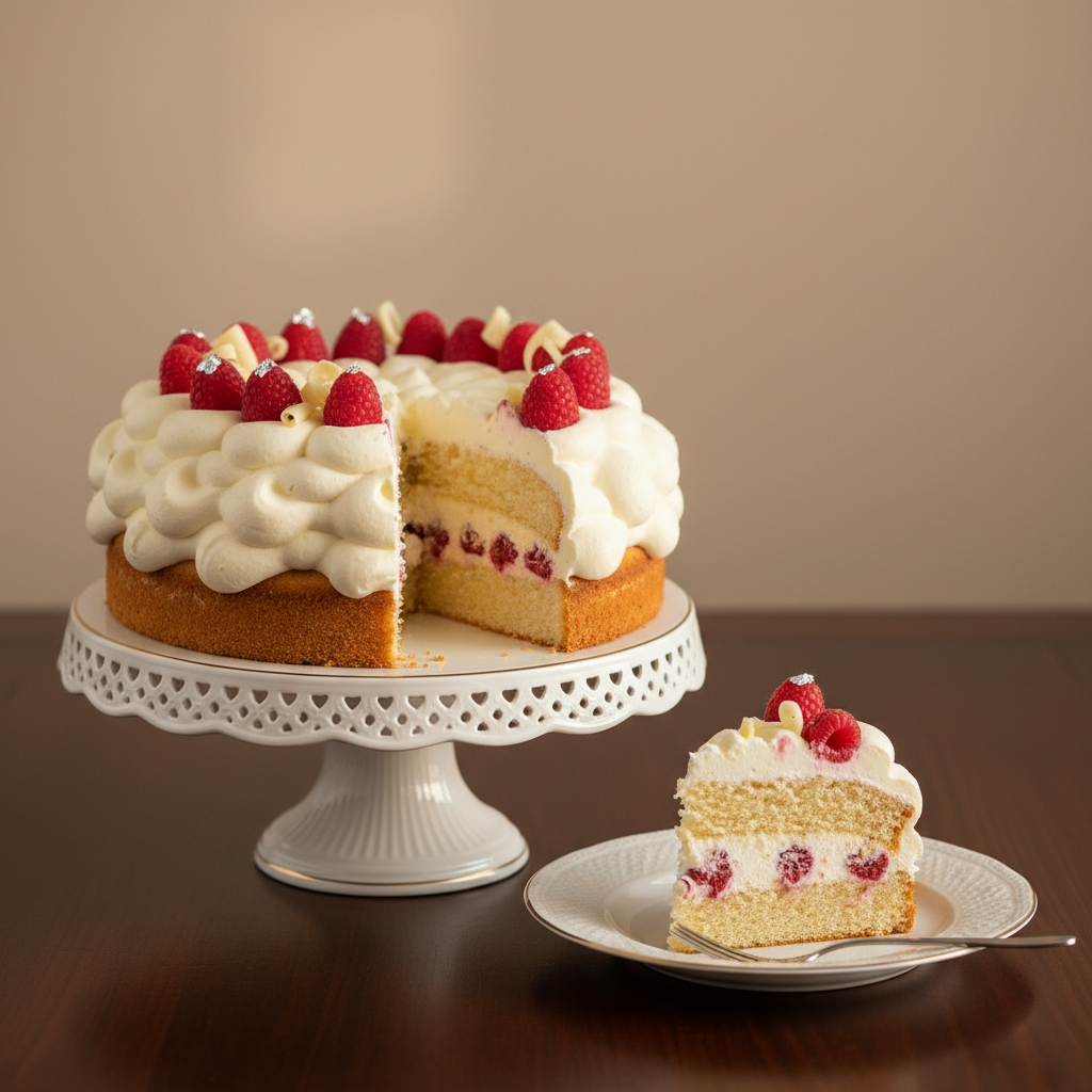 Photo de Recette de génoise légère et moelleuse pour entremets