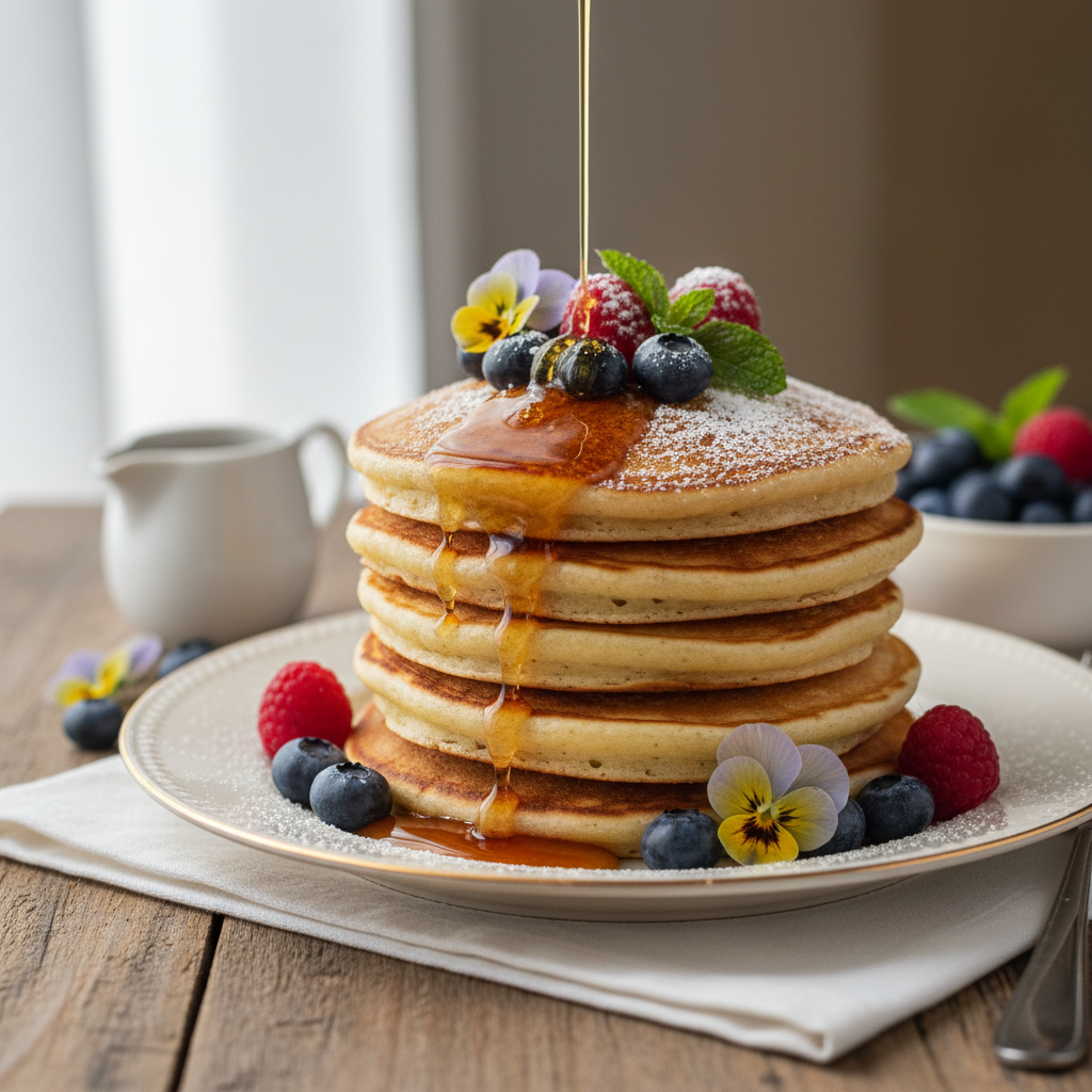 Photo de Recette de pâte à pancakes ultra moelleux