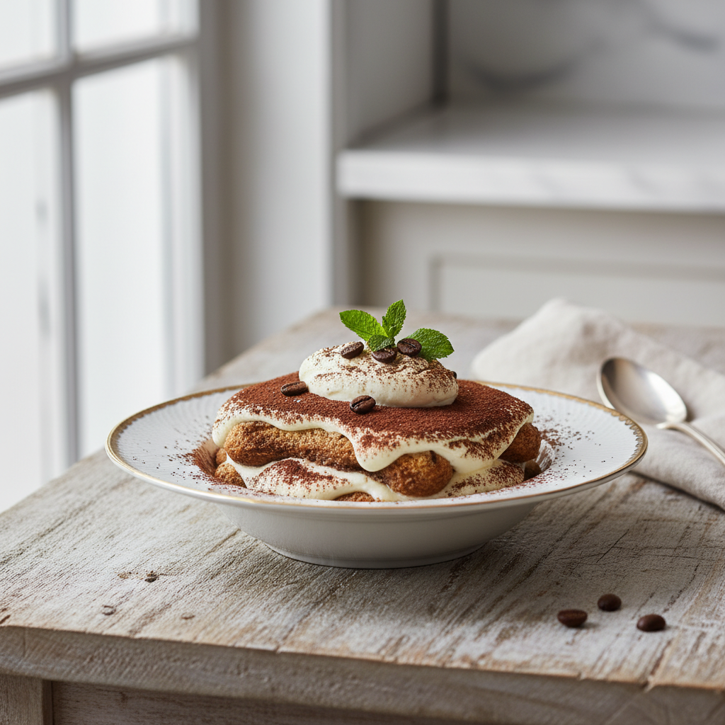 Photo de Recette du tiramisu onctueux façon Cyril Lignac