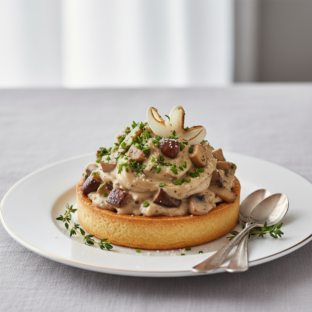 Photo de Recette de champignons à la crème onctueux et persillés