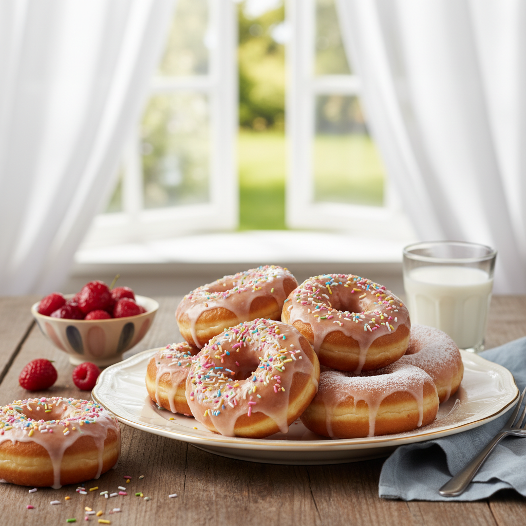 Photo de Recette des donuts américains moelleux et faits maison