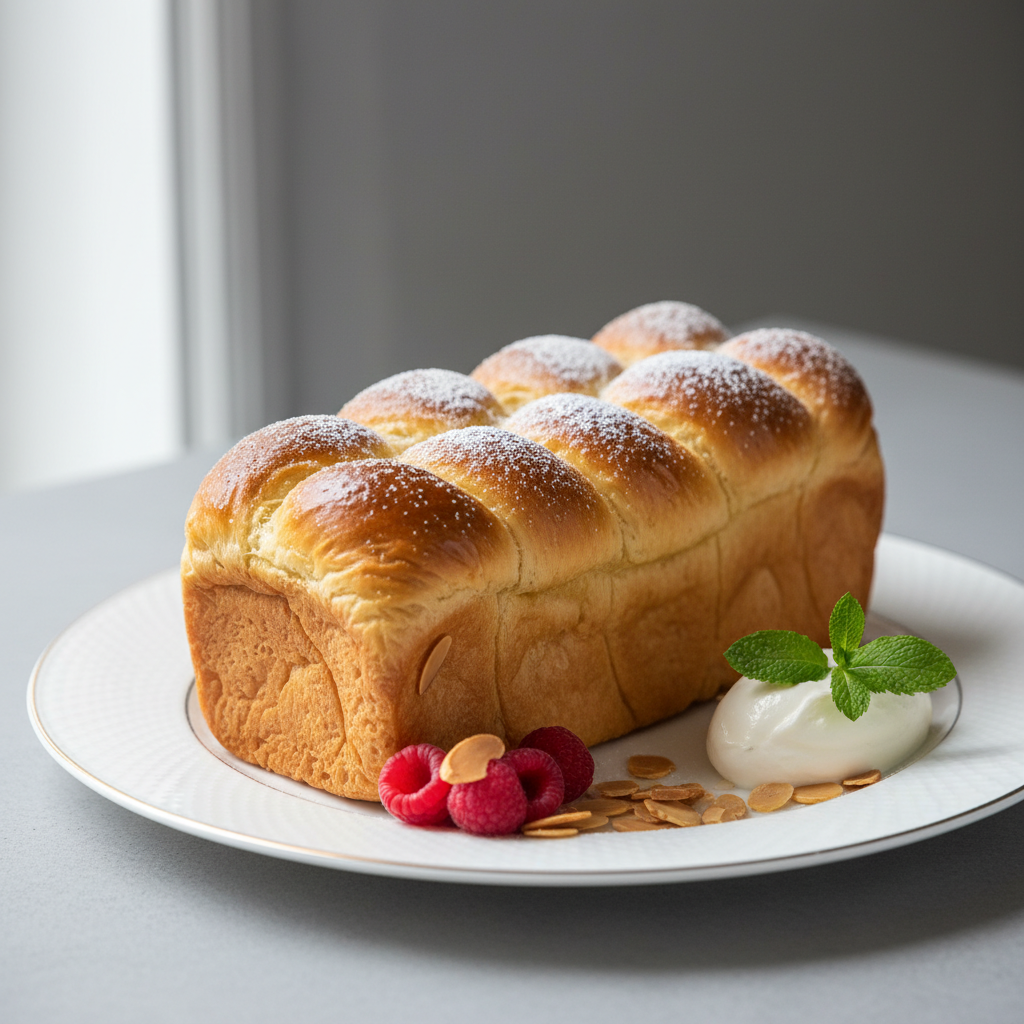 Photo de Recette de brioche tressée au beurre façon boulangère