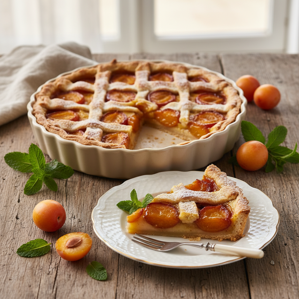 Photo de Recette de tarte aux mirabelles de Lorraine fondante