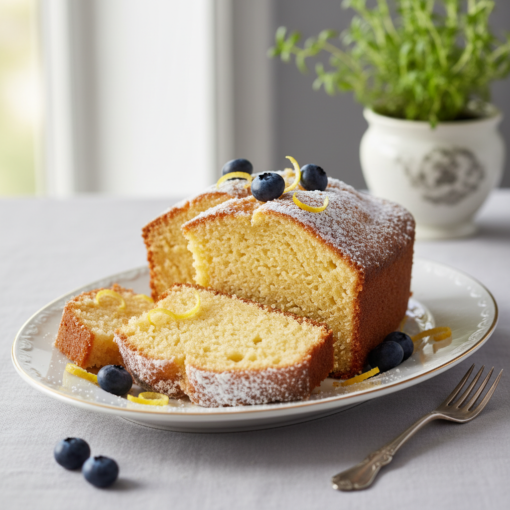 Photo de Recette du quatre-quarts breton pur beurre et moelleux