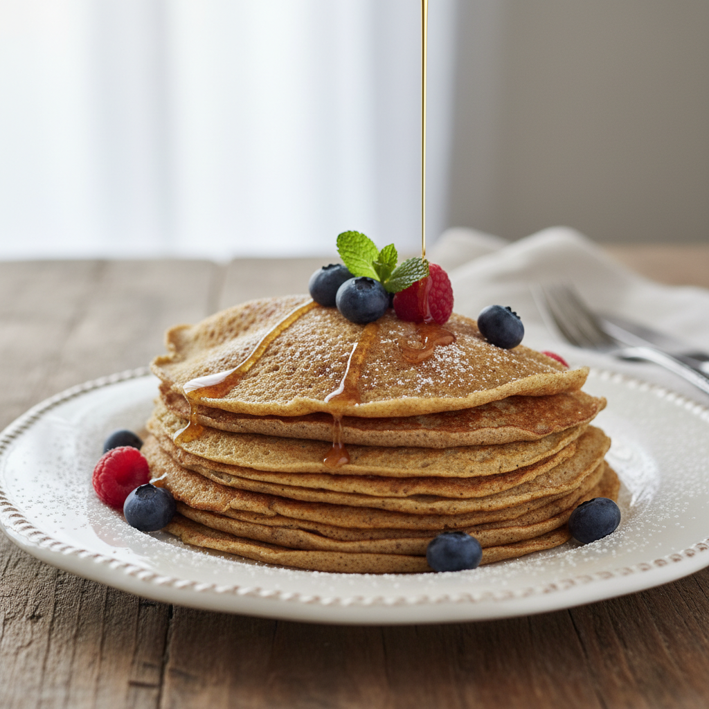 Photo de Recette de la véritable crêpe au sarrasin bretonne