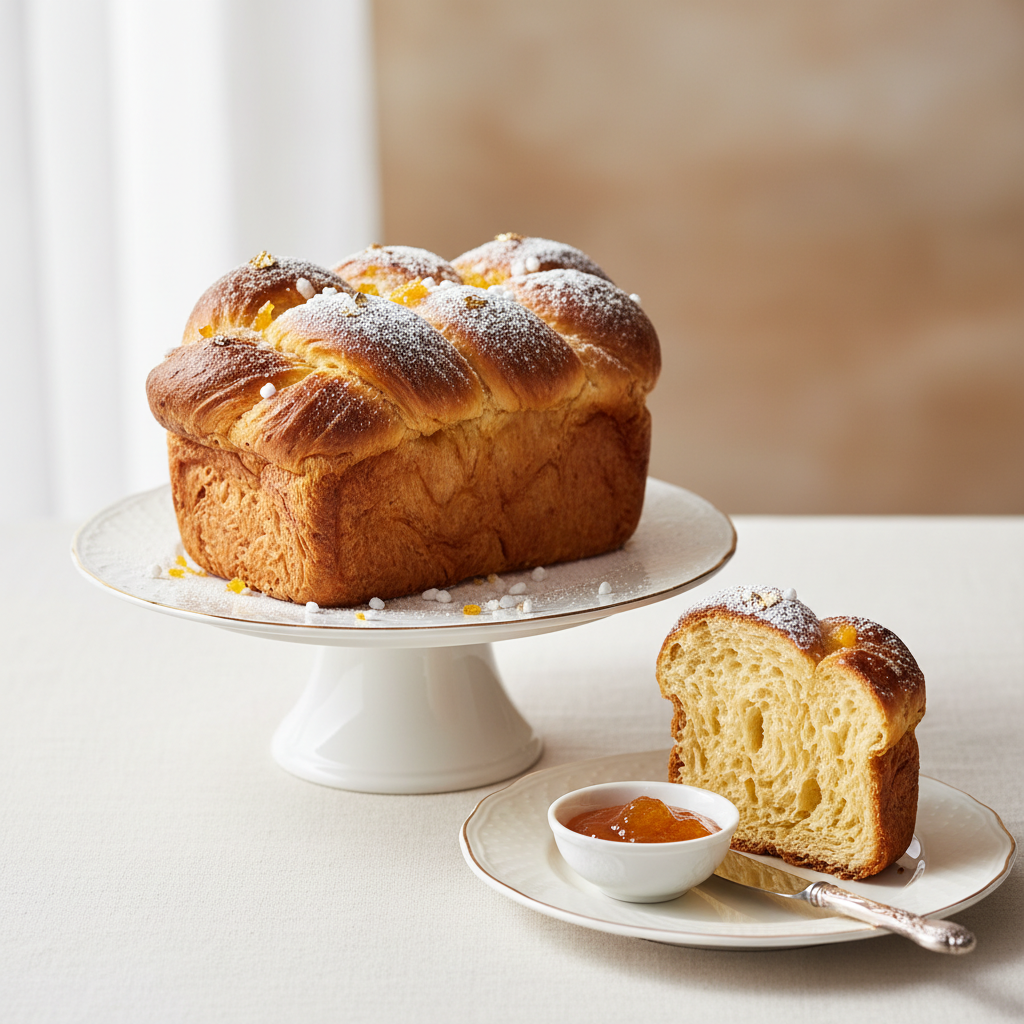 Photo de Recette de la brioche à la machine à pain façon boulanger