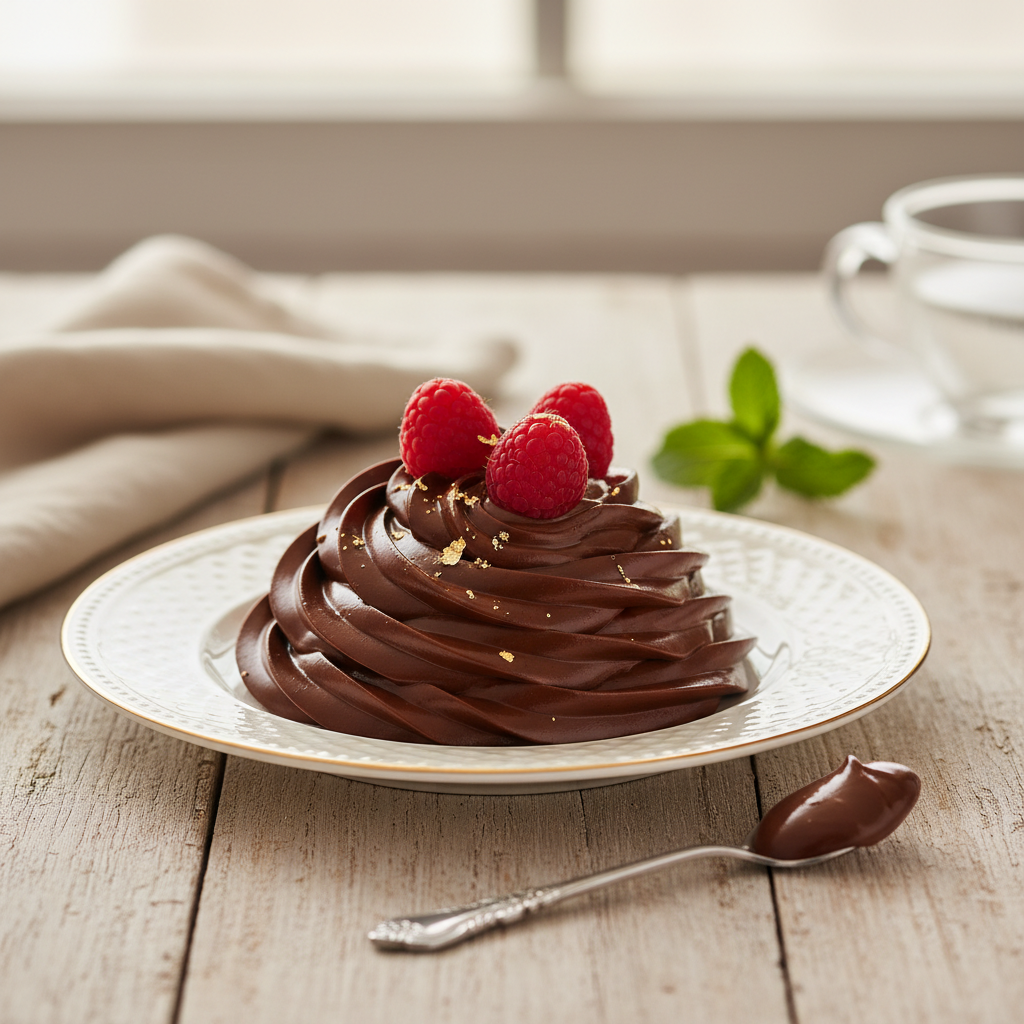 Photo de Recette de ganache au chocolat onctueuse et brillante