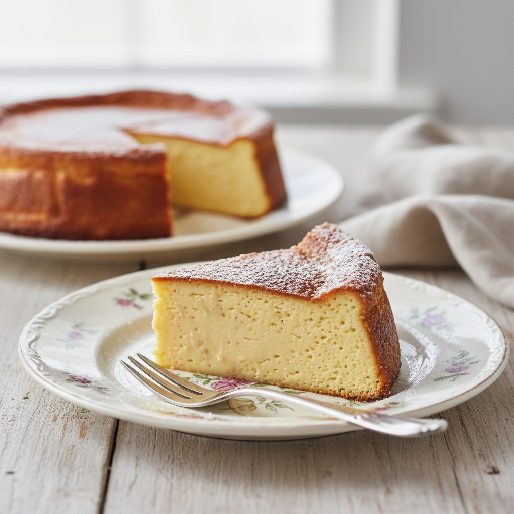 Photo de Recette de flan pâtissier traditionnel à la vanille