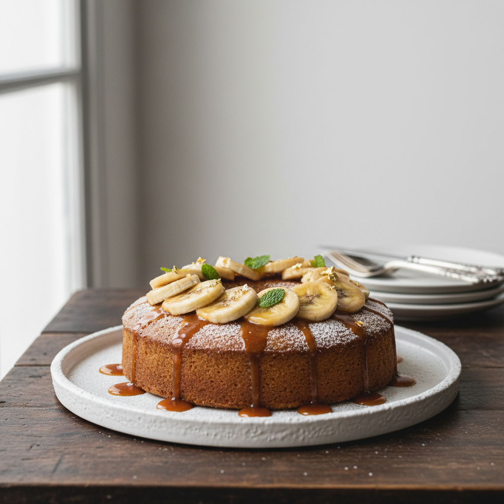 Photo de Recette de gâteau à la banane ultra moelleux et fondant