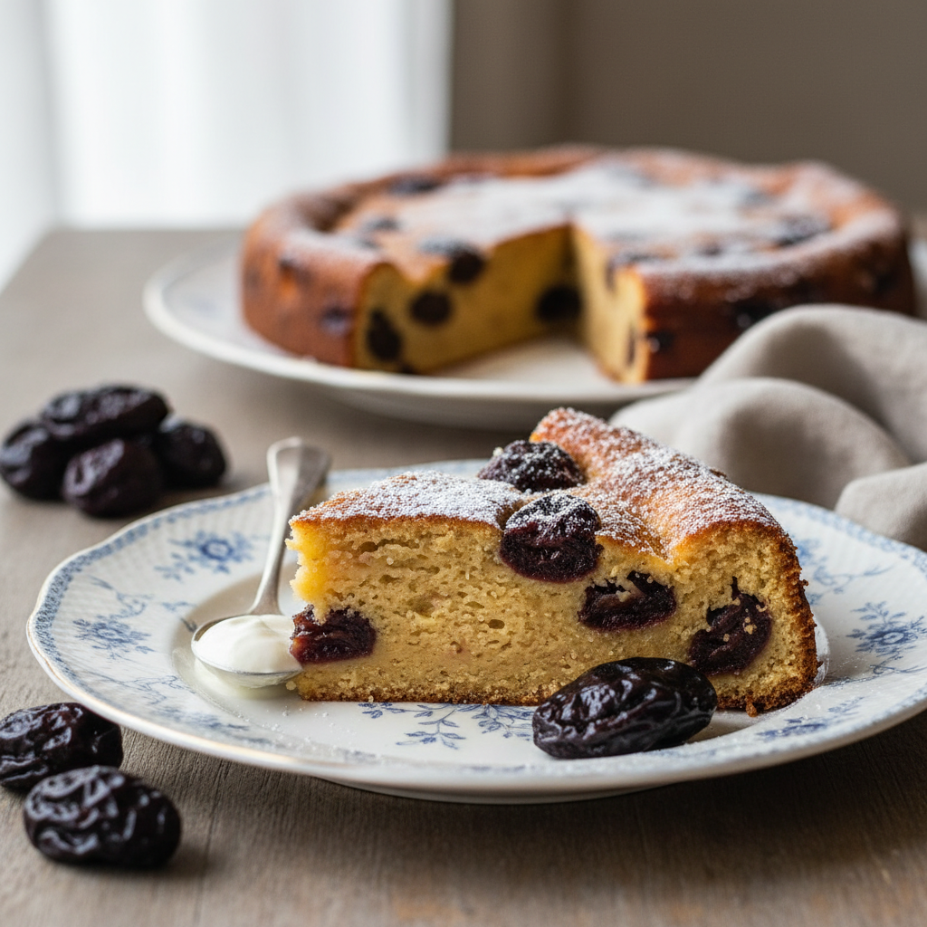 Photo de Recette du far breton aux pruneaux traditionnel et fondant