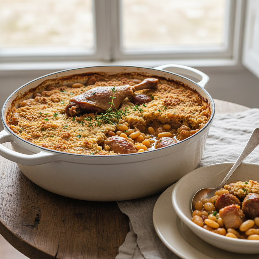 Photo de Recette du cassoulet de Castelnaudary à l'ancienne