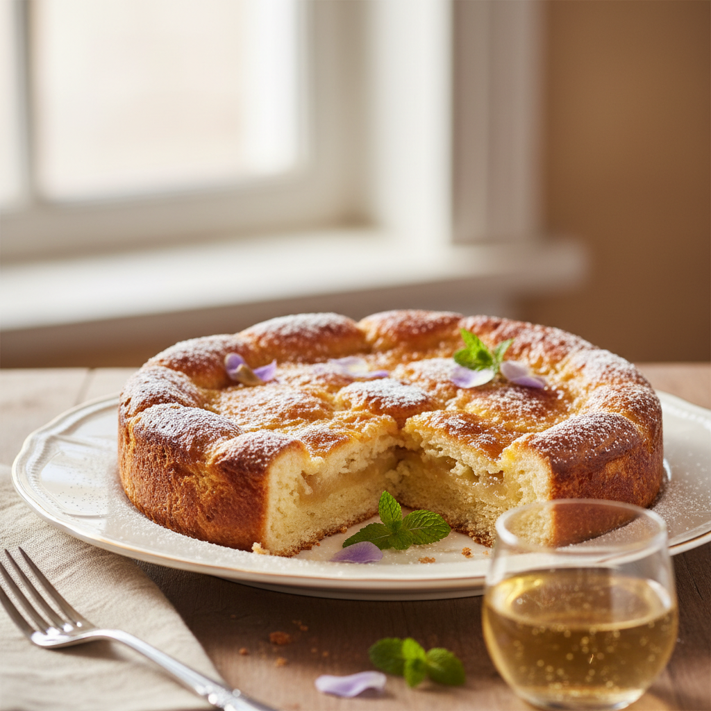 Photo de Recette de la tarte au sucre moelleuse du Nord