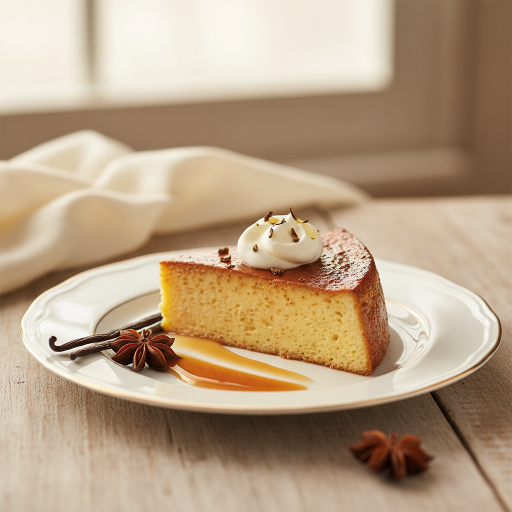 Photo de Recette du flan vanille onctueux à l'ancienne