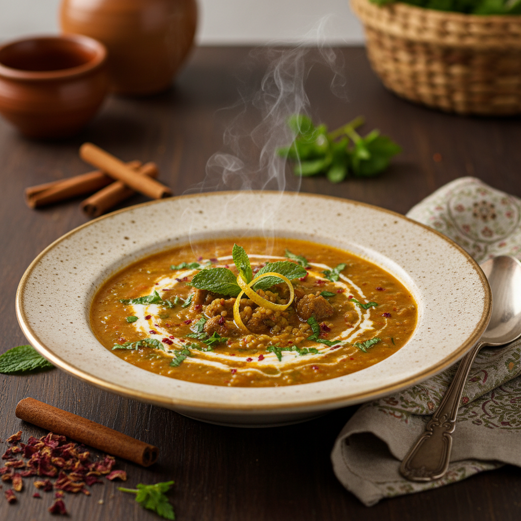 Photo de Recette de la chorba frik traditionnelle et parfumée